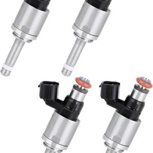 4Pcs ANGLEWIDE 6 Holes Fuel Injectors Fit for 2014 2015 2016 2017 2018 for Mazda 3,2014 2015 2016 for Mazda 6,2015 2016 for Mazda CX-5,2016 for Mazda CX-9 Replace PY0113250,FJ1288