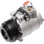 Air Conditioning Compressor with A/C Clutch Compatible with 1999-2000 for BMW for 323i 2.5L AC Compressor Kit for 78396