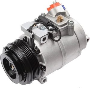 Air Conditioning Compressor with A/C Clutch Compatible with 1999-2000 for BMW for 323i 2.5L AC Compressor Kit for 78396